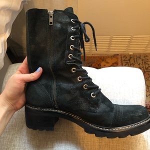 donald j pliner combat boots